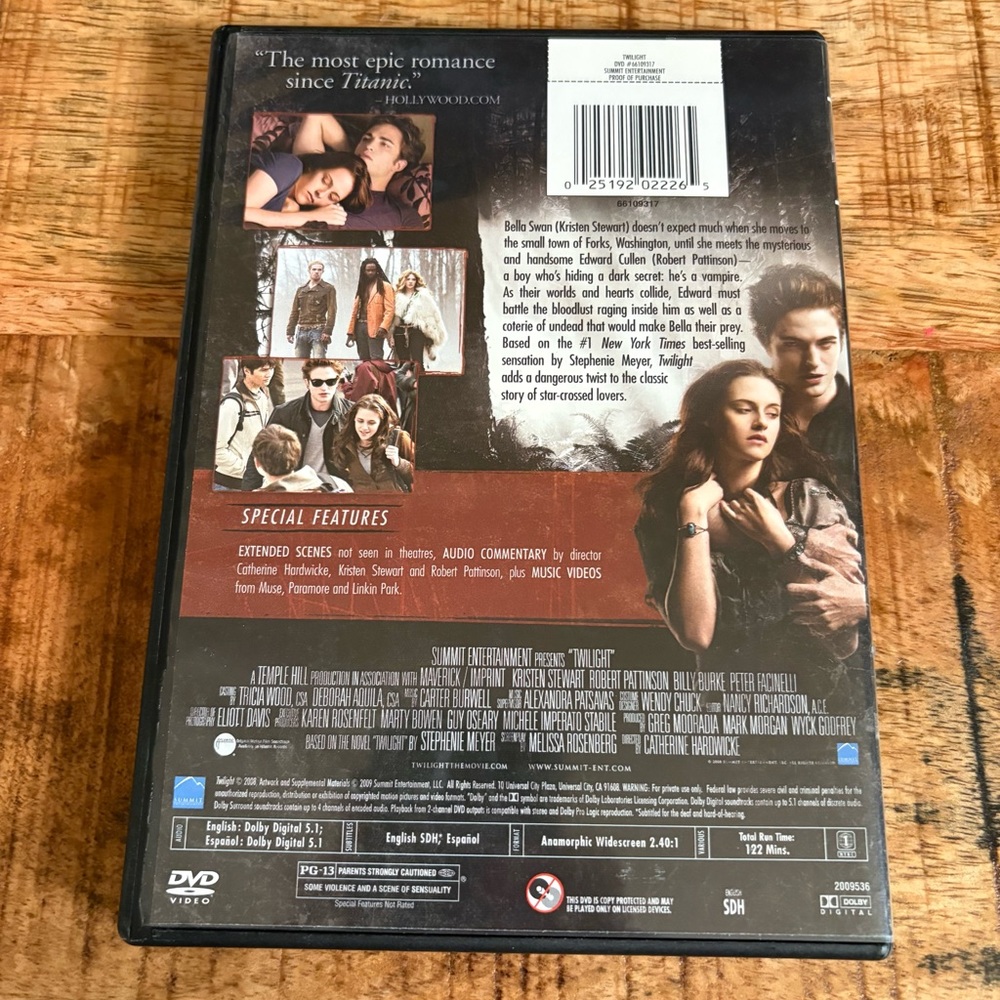 Twilight DVD - Picture 2 of 5
